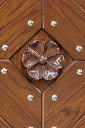 Drzwi zewnętrzne drewniane Individuale 31 Detal B