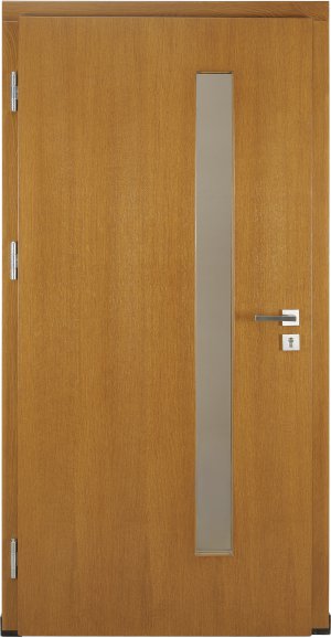 Drzwi zewnętrzne drewniane Moderno 4 Detal 1
