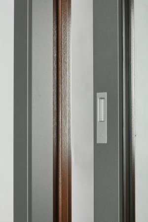 Drzwi tarasowe drewniano aluminiowe przesuwne