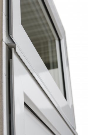 Drzwi zewnętrzne drewniano aluminiowe Alluminio 2 Detal 3